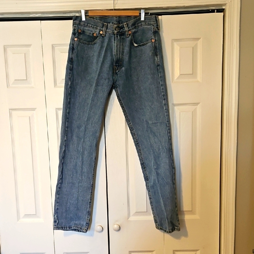 Vintage Levi Strauss Red Label Classic Blue Men's Jeans 505